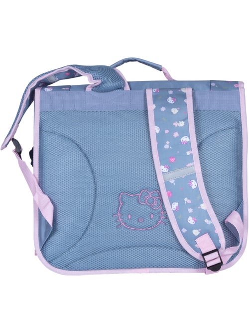 Cartable scolaire primaire 38 cm 2 compartiments HELLO KITTY Delicate Flowers bleu rose - Kiabi Cartable scolaire primaire 38 cm 2 compartiments HELLO KITTY Delicate Flowers bleu rose - Kiabi