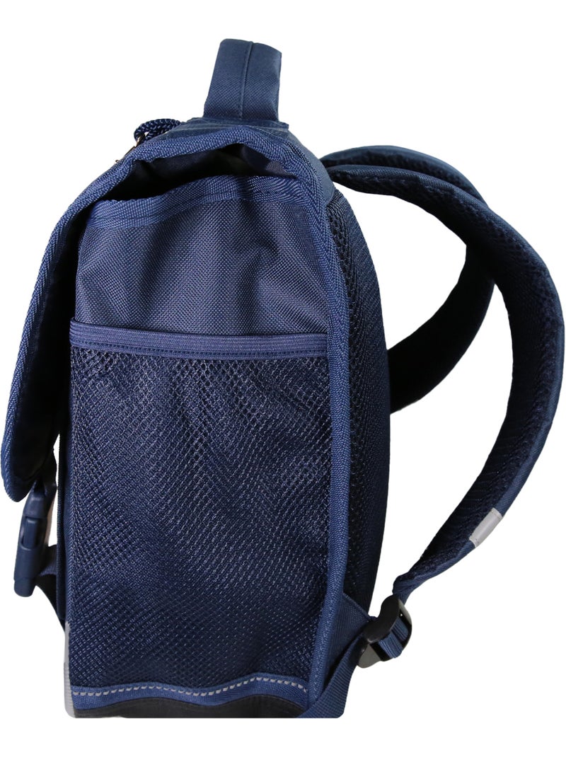 Cartable Scolaire Primaire 38cm Cybel Bleu Marine  2 Compartiments - Bagtrotter Bleu marine - Kiabi
