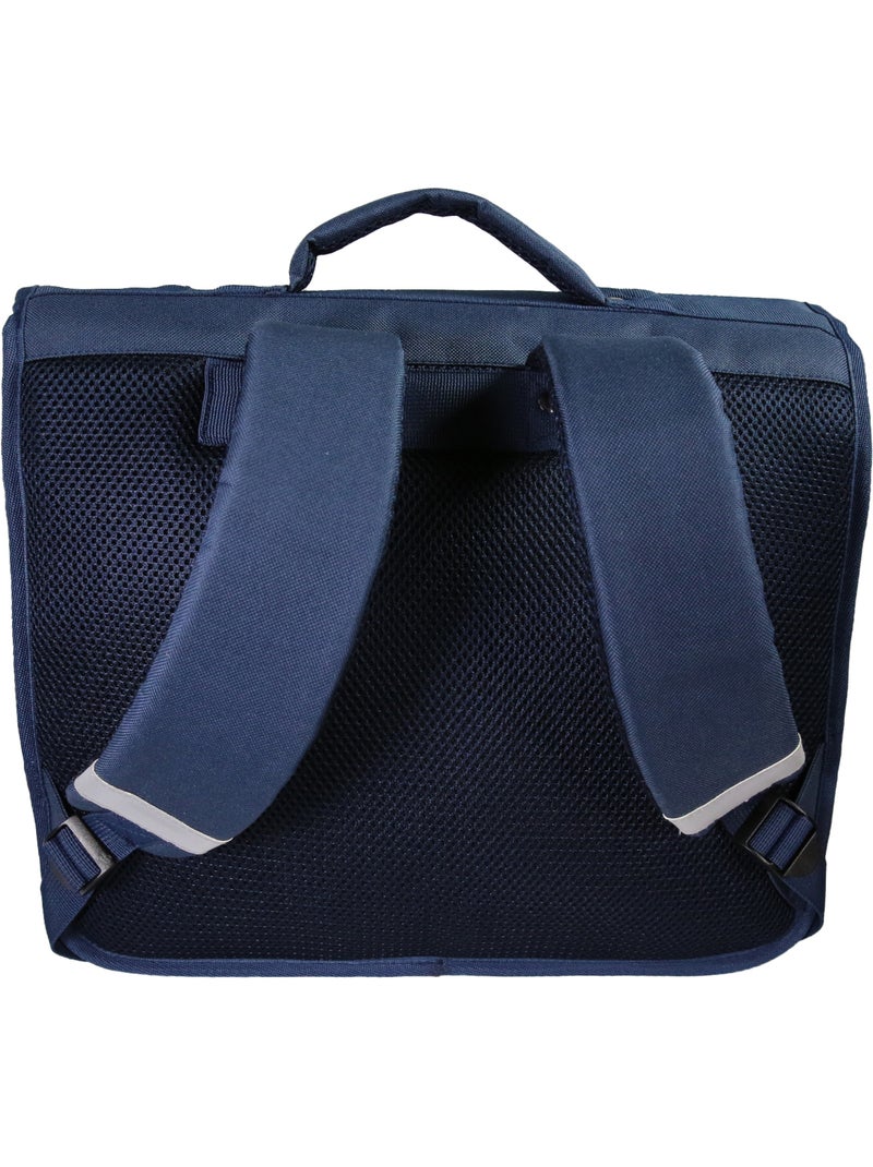 Cartable Scolaire Primaire 38cm Cybel Bleu Marine  2 Compartiments - Bagtrotter Bleu marine - Kiabi