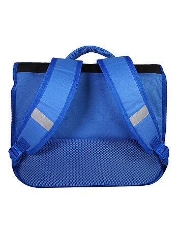 Cartable Scolaire Primaire 38cm Jurassic World Noir et Bleu 2 Compartiments Bagtrotter