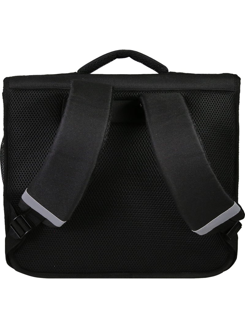 Cartable Scolaire Primaire 38cm Kung Fu Panda Noir  2 Compartiments - Bagtrotter Noir - Kiabi