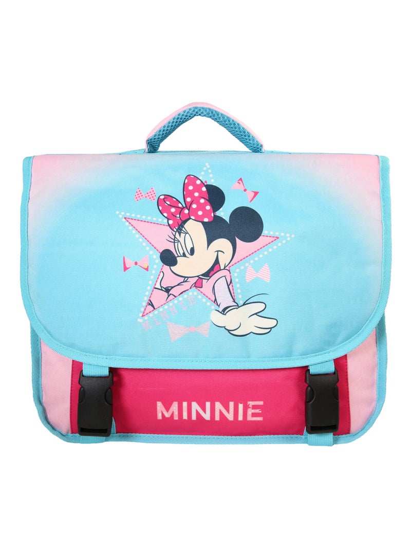 Cartable Scolaire Primaire 38cm Minnie Rose  2 Compartiments - Bagtrotter Rose - Kiabi