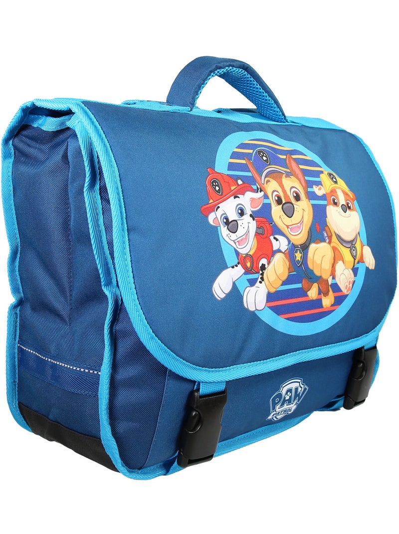Cartable Scolaire Primaire 38cm Pat'Patrouille  Bleu  2 Compartiments - Bagtrotter Bleu - Kiabi
