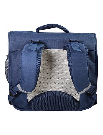 Cartable Scolaire Primaire 38cm Phileas - Jeux Vidéos Bleu Marine 2 Compartiments - Bagtrotter