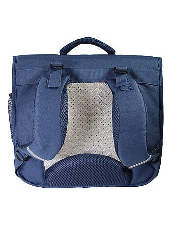Cartable Scolaire Primaire 38cm Phileas - Requins Bleu Marine 2 Compartiments - Bagtrotter