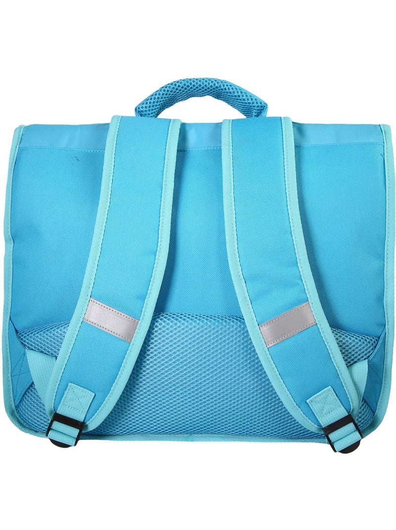 Cartable Scolaire Primaire 38cm Vaiana Disney Bleu  2 Compartiments Bagtrotter Bleu - Kiabi