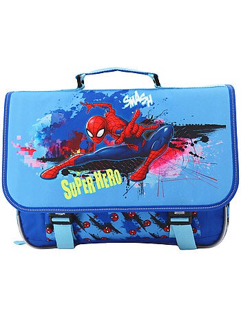 Cartable scolaire Spiderman polyester imprimé action