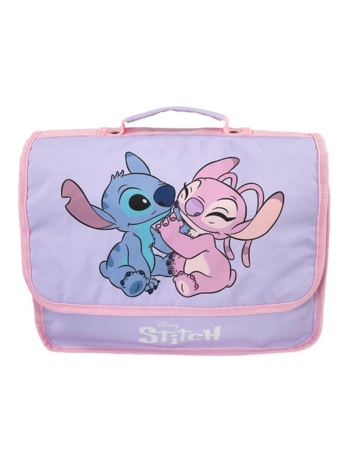 Cartable Stitch 32 cm rose maternelle 1 compartiment  – bagtrotter - Kiabi
