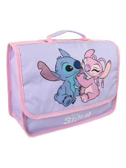 Cartable Stitch 32 cm rose maternelle 1 compartiment  – bagtrotter - Kiabi