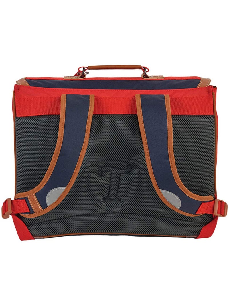 Cartable Tann's Arthur 41 cm polyester recyclé détails réfléchissants Multicolore - Kiabi