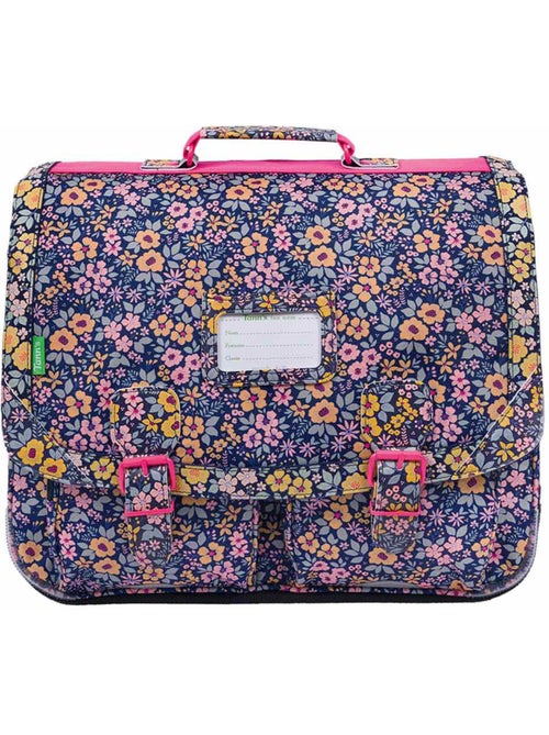 Cartable Tann's Elena 41 cm motif wax fluo rose 2 compartiments - Kiabi Cartable Tann's Elena 41 cm motif wax fluo rose 2 compartiments - Kiabi