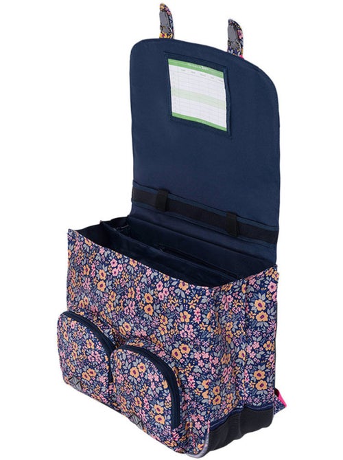 Cartable Tann's Elena 41 cm motif wax fluo rose 2 compartiments - Kiabi Cartable Tann's Elena 41 cm motif wax fluo rose 2 compartiments - Kiabi