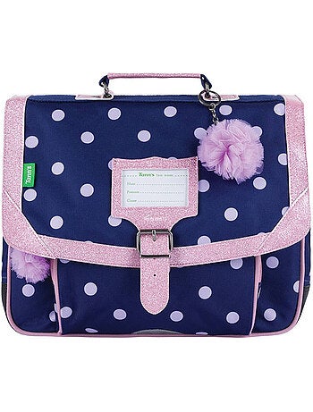 Cartable Tann's Romy 35 cm en polyester recyclé imperméable