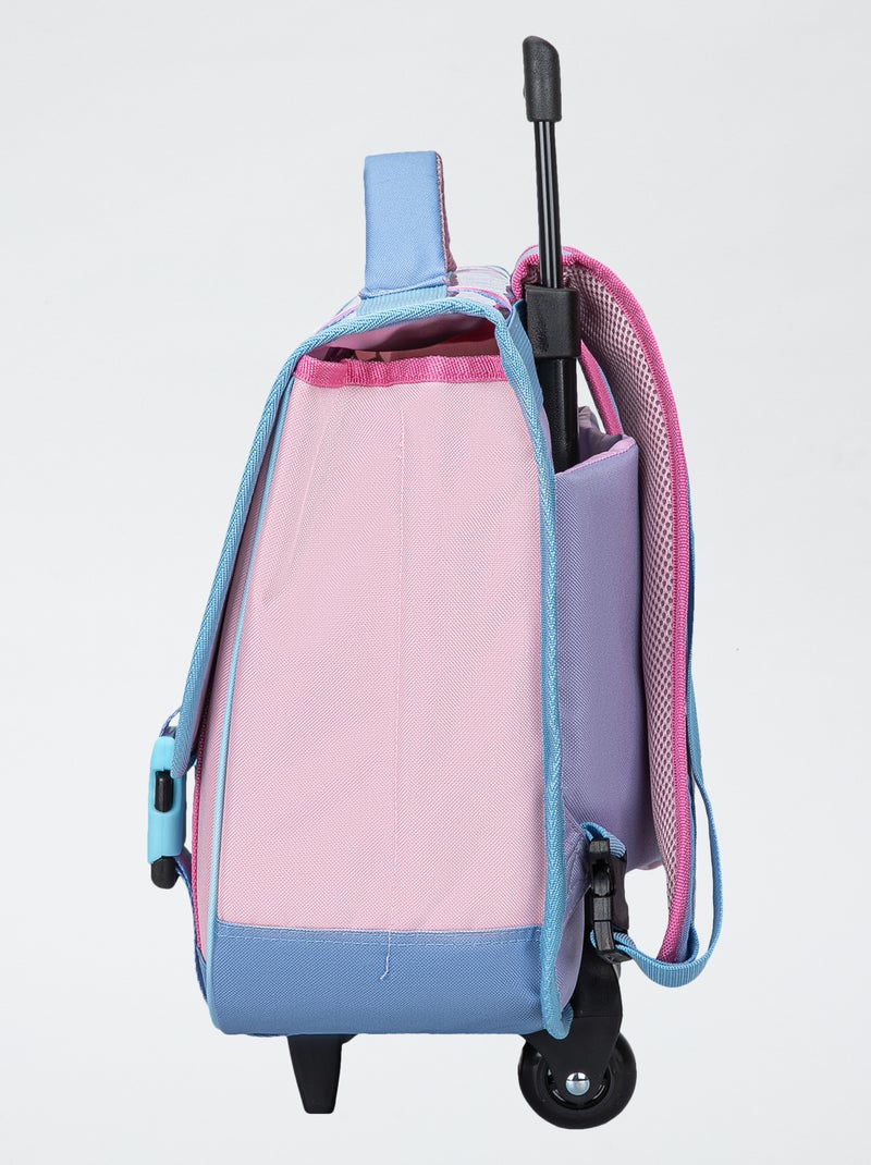 Cartable trolley 'Stitch' 'Disney' Rose - Kiabi