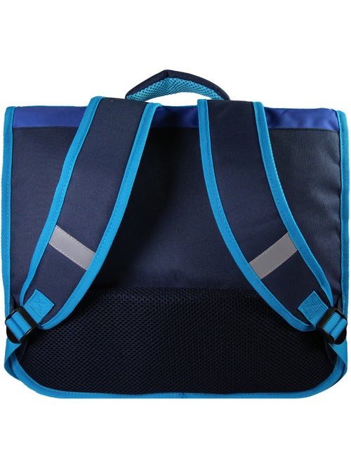 Cartable Vaiana 38 cm bleu 2 compartiments école primaire – bagtrotter - Kiabi
