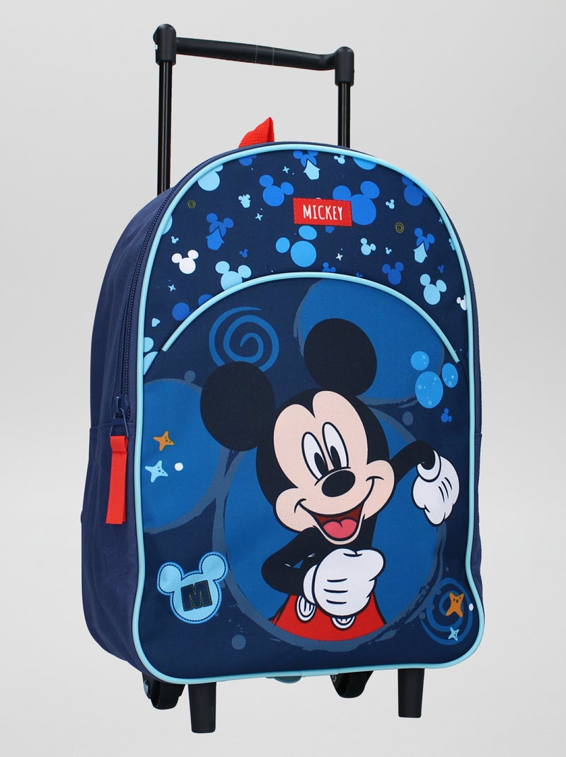 Cartables à roulettes 'Mickey Mouse' bleu - Kiabi