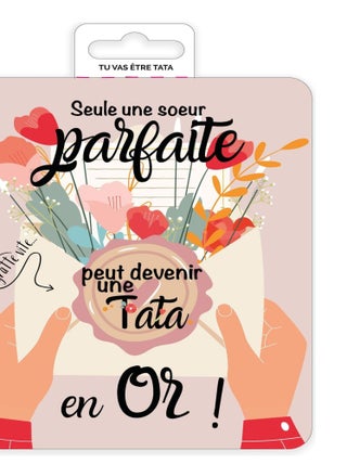 Carte à gratter - Tu vas être tata