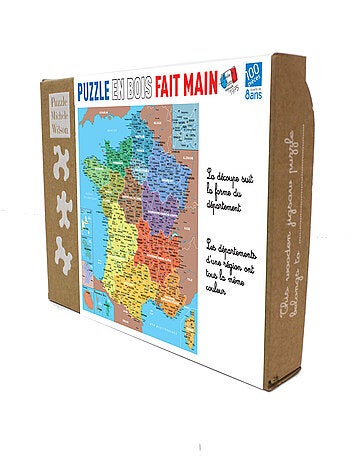 Carte de France des départements