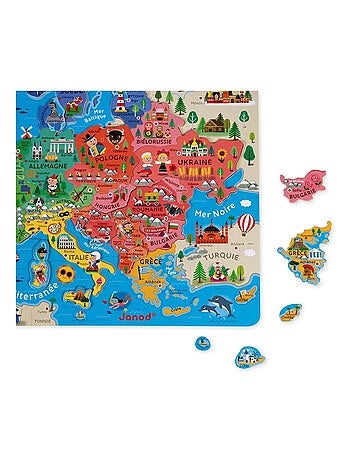Carte d'Europe Magnétique