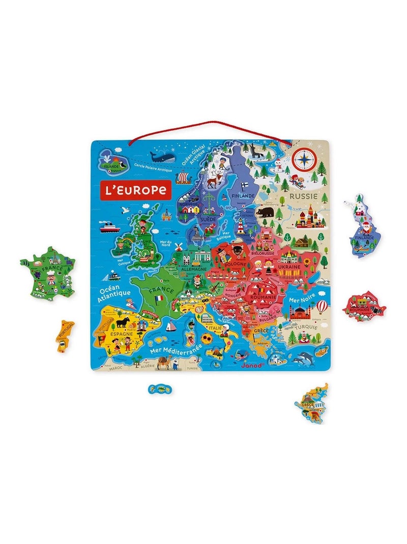 Carte d'Europe Magnétique N/A - Kiabi