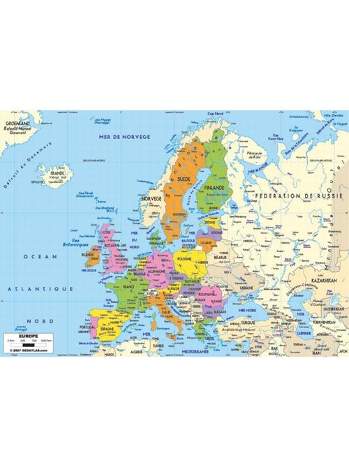 Carte d'europe - Kiabi