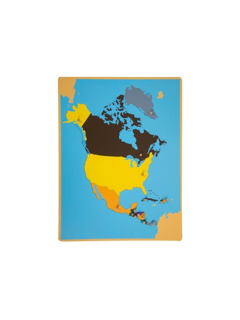 Carte Puzzle Amérique Du Nord N/A - Kiabi