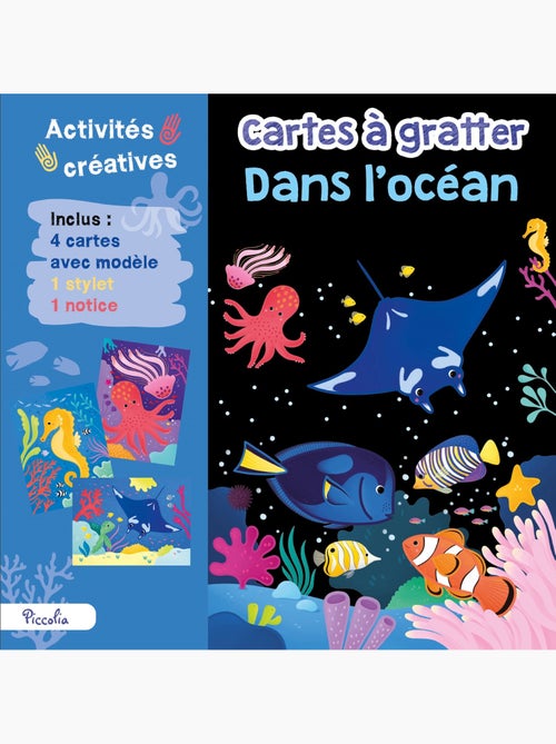 Cartes à gratter dans l'océan - Kiabi