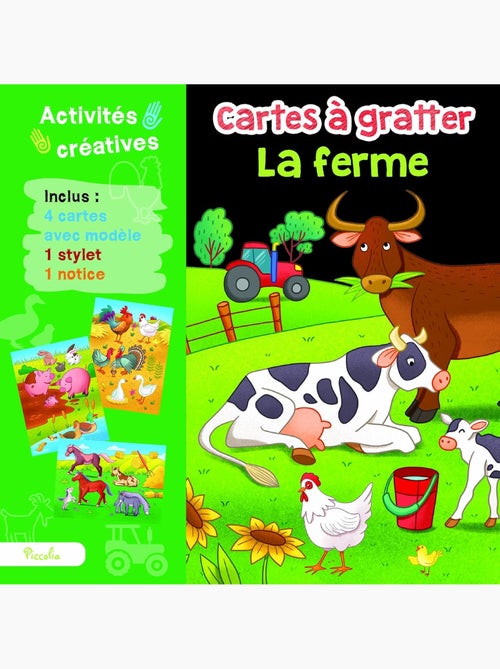 Cartes à gratter La ferme - Kiabi