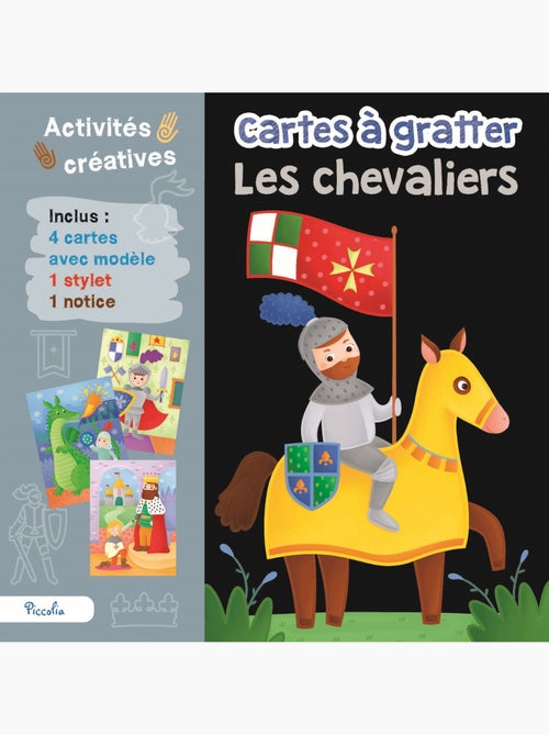 Cartes à gratter les chevaliers - Kiabi