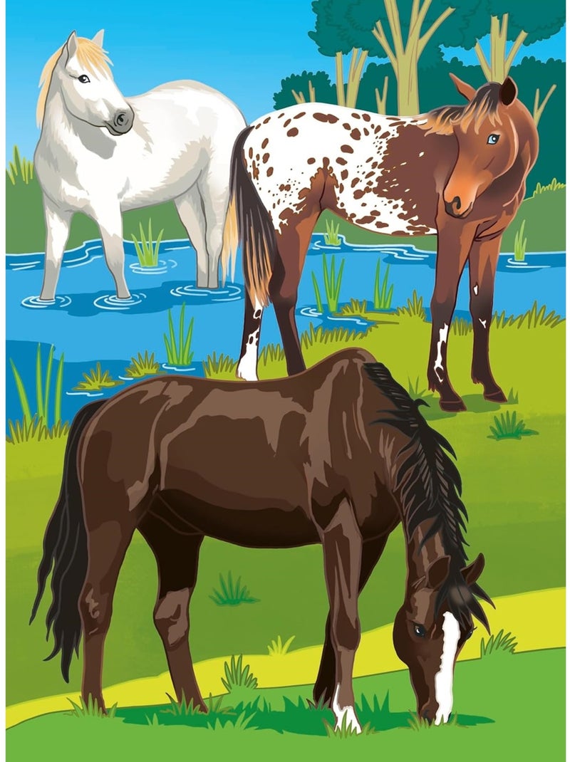 Cartes à gratter Les chevaux N/A - Kiabi