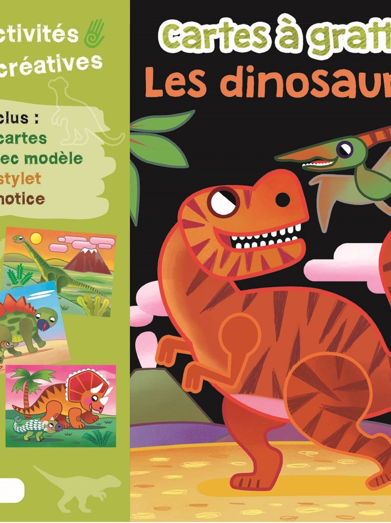 Cartes à gratter Les Dinosaures N/A - Kiabi