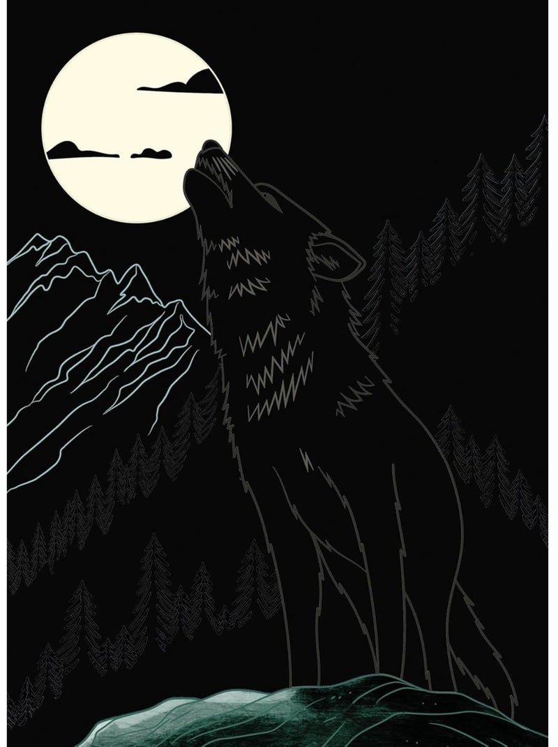 Cartes à gratter Les loups N/A - Kiabi