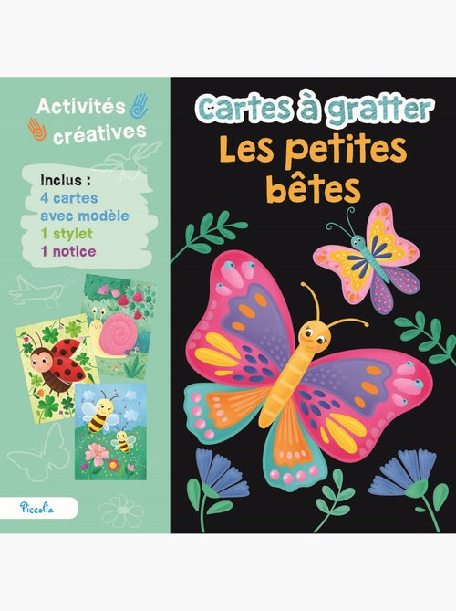 Cartes à gratter Les Petites Bêtes - Kiabi