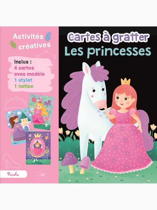 Cartes à gratter les princesses - Kiabi