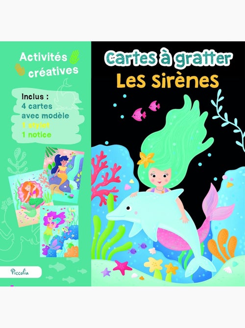 Cartes à gratter Les sirènes - Kiabi