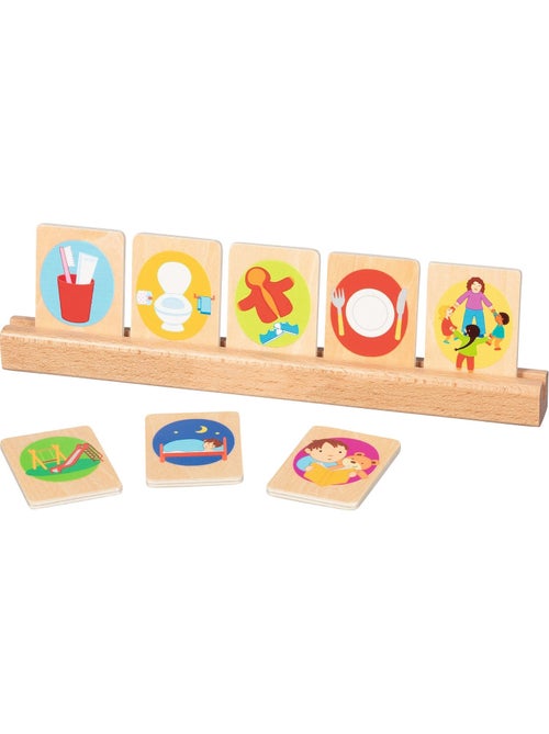 Cartes d'activités quotidiennes pour enfant - Kiabi