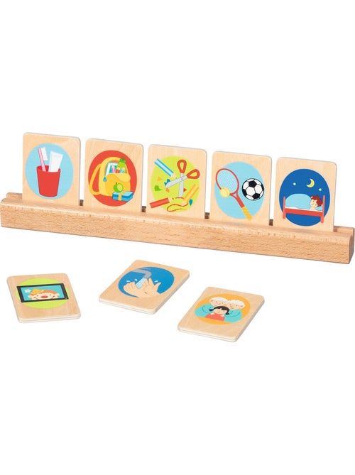 Cartes d'activités quotidiennes pour enfant - Kiabi