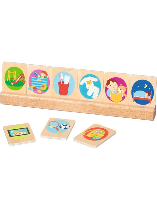 Cartes d'activités quotidiennes pour enfant - Kiabi