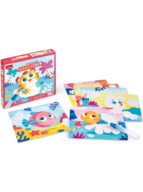 Cartes de coloriage à eau - Kiabi