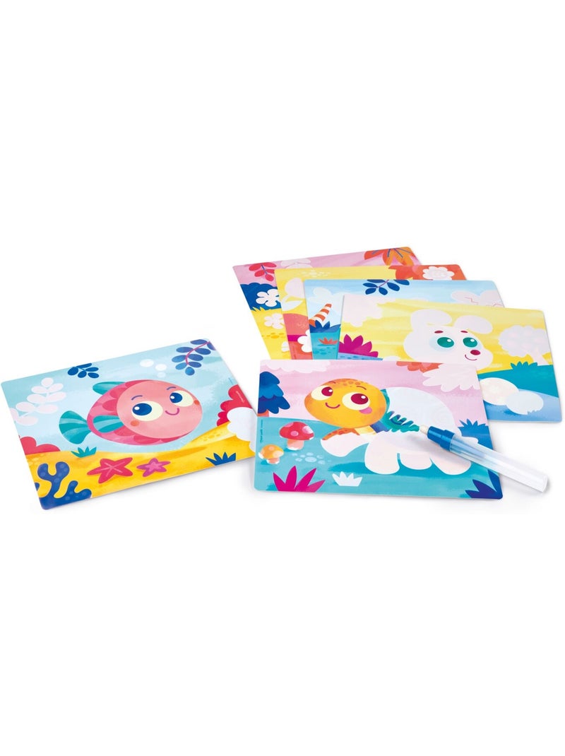 Cartes de coloriage à eau N/A - Kiabi