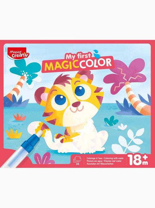 Cartes de coloriage à eau - Kiabi
