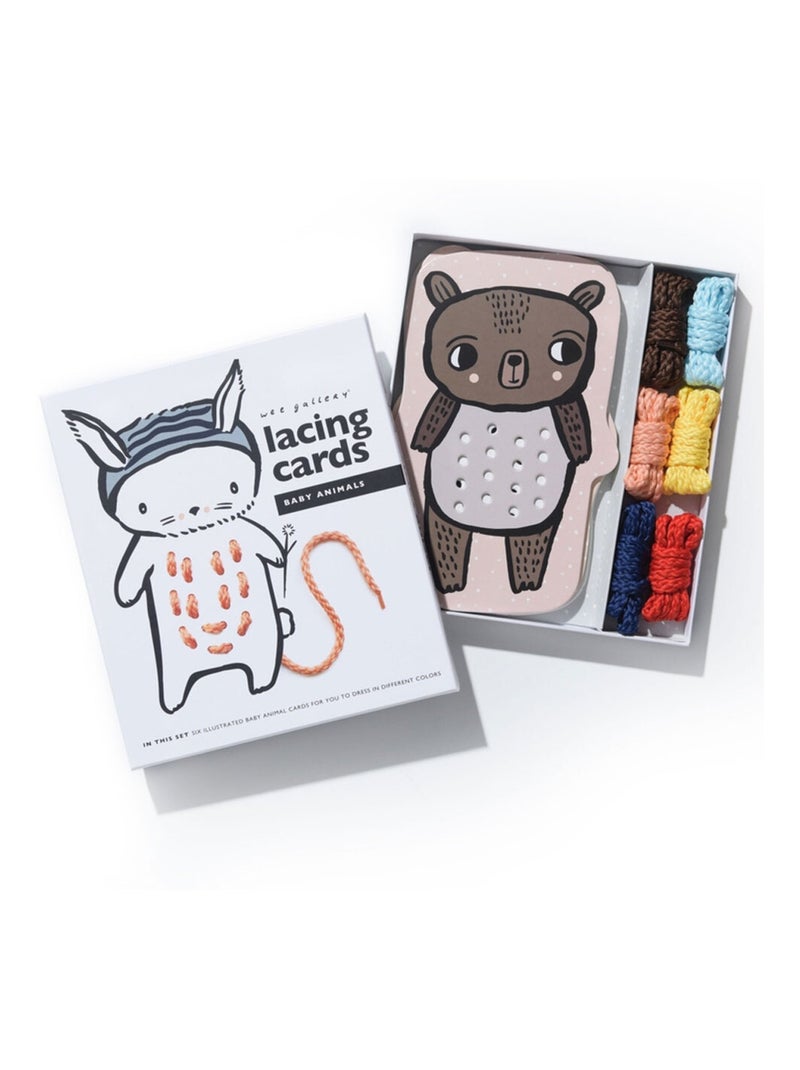 Cartes de laçage - Bébés Animaux Multicolore - Kiabi
