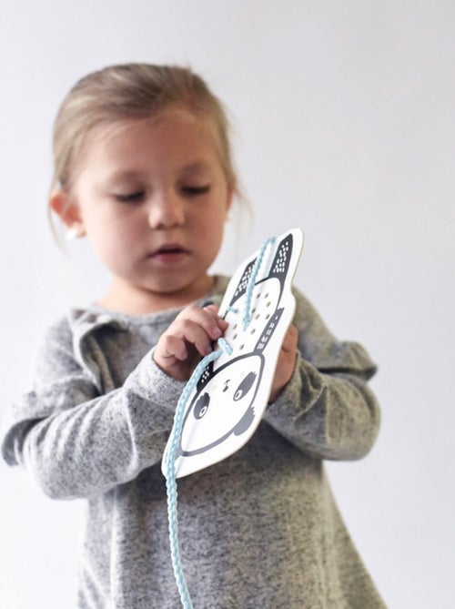 Cartes de laçage - Bébés Animaux - Kiabi