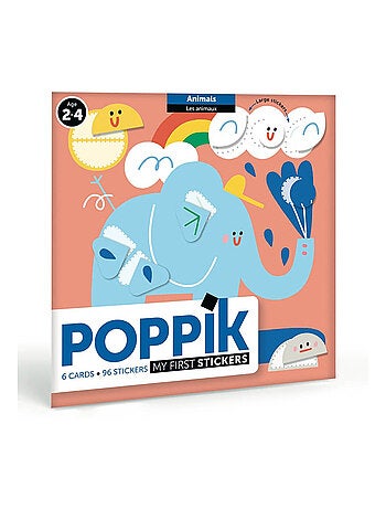 Cartes et gommettes créatives les animaux