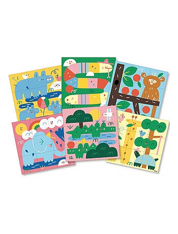 Cartes et gommettes créatives les animaux