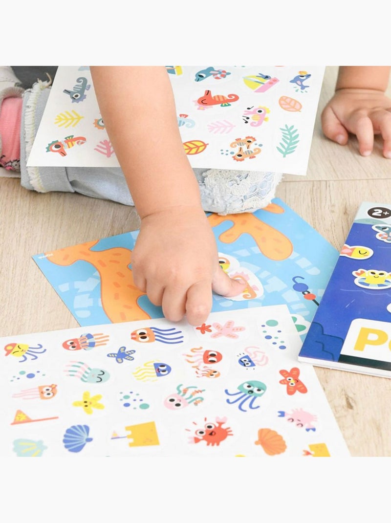 Cartes et stickers Animaux de la mer N/A - Kiabi