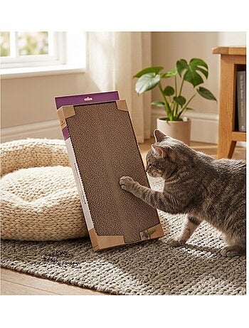 Carton a griffer pour chat mawimbi double face