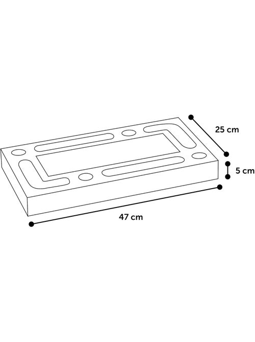 Carton et jeu a Griffer pour Chat 45 x 25 cm - Kiabi