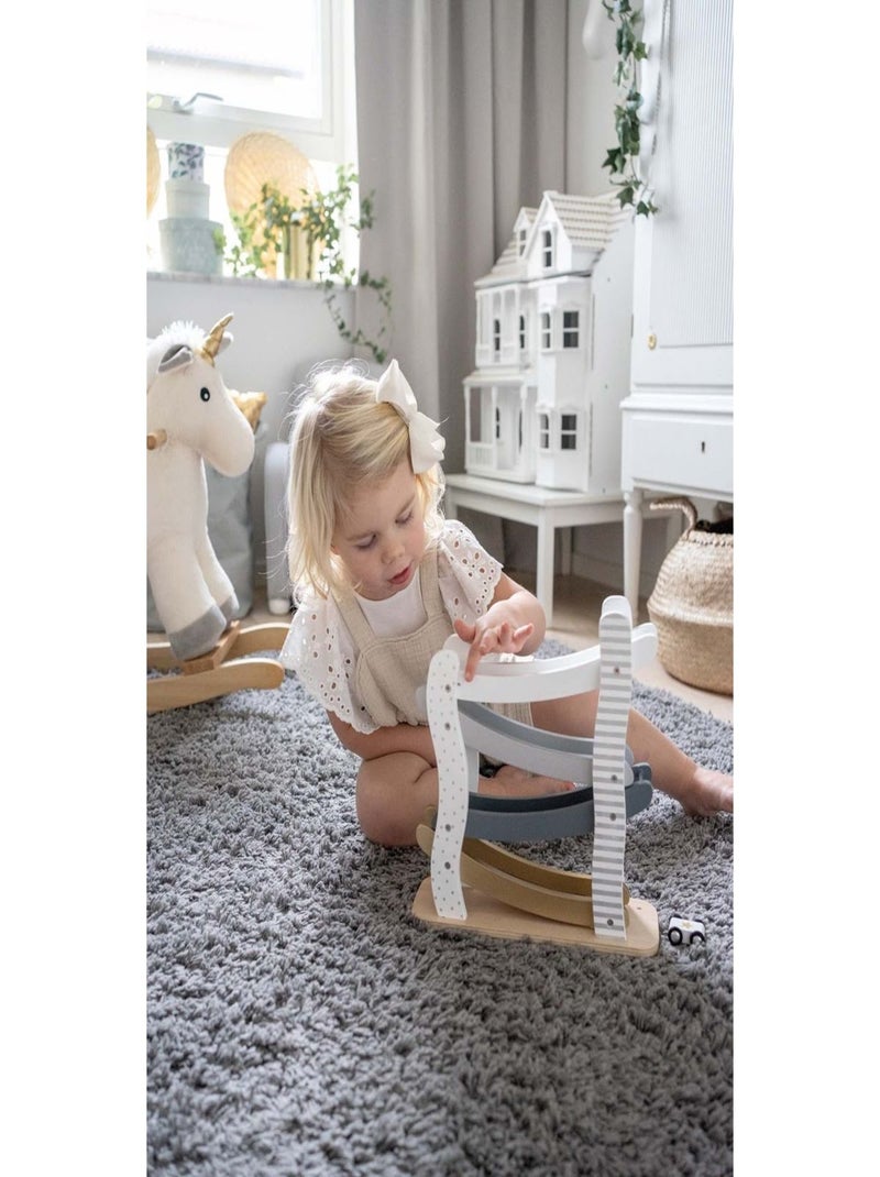 Cascade de voitures Silver Blanc - Kiabi