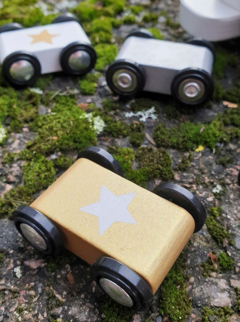 Cascade de voitures Silver Blanc - Kiabi